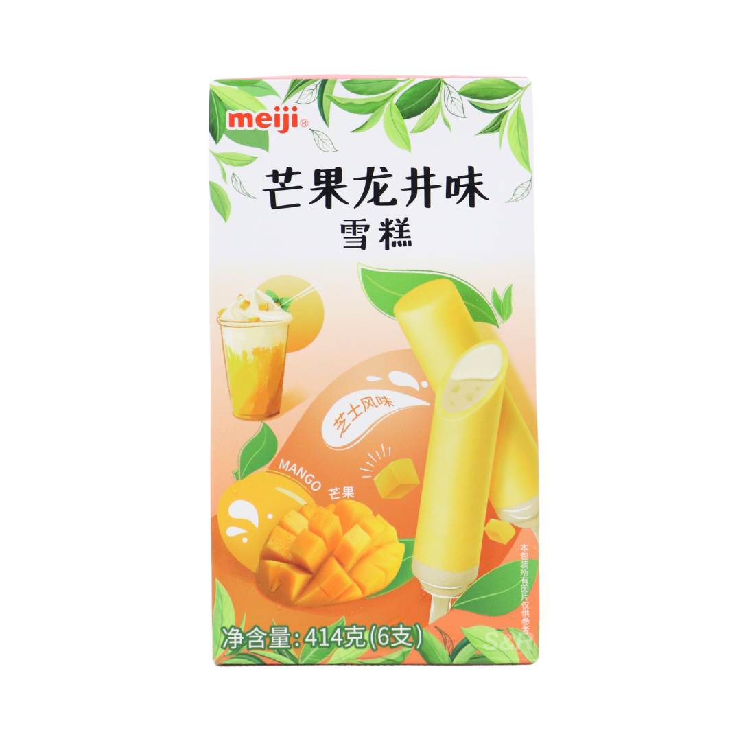 Meiji Mango Longjing Tea Ice Cream 69g x 6 pieces